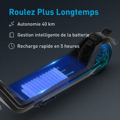 NIU KQi3 Sport Trottinette électrique | Autonomie 40km