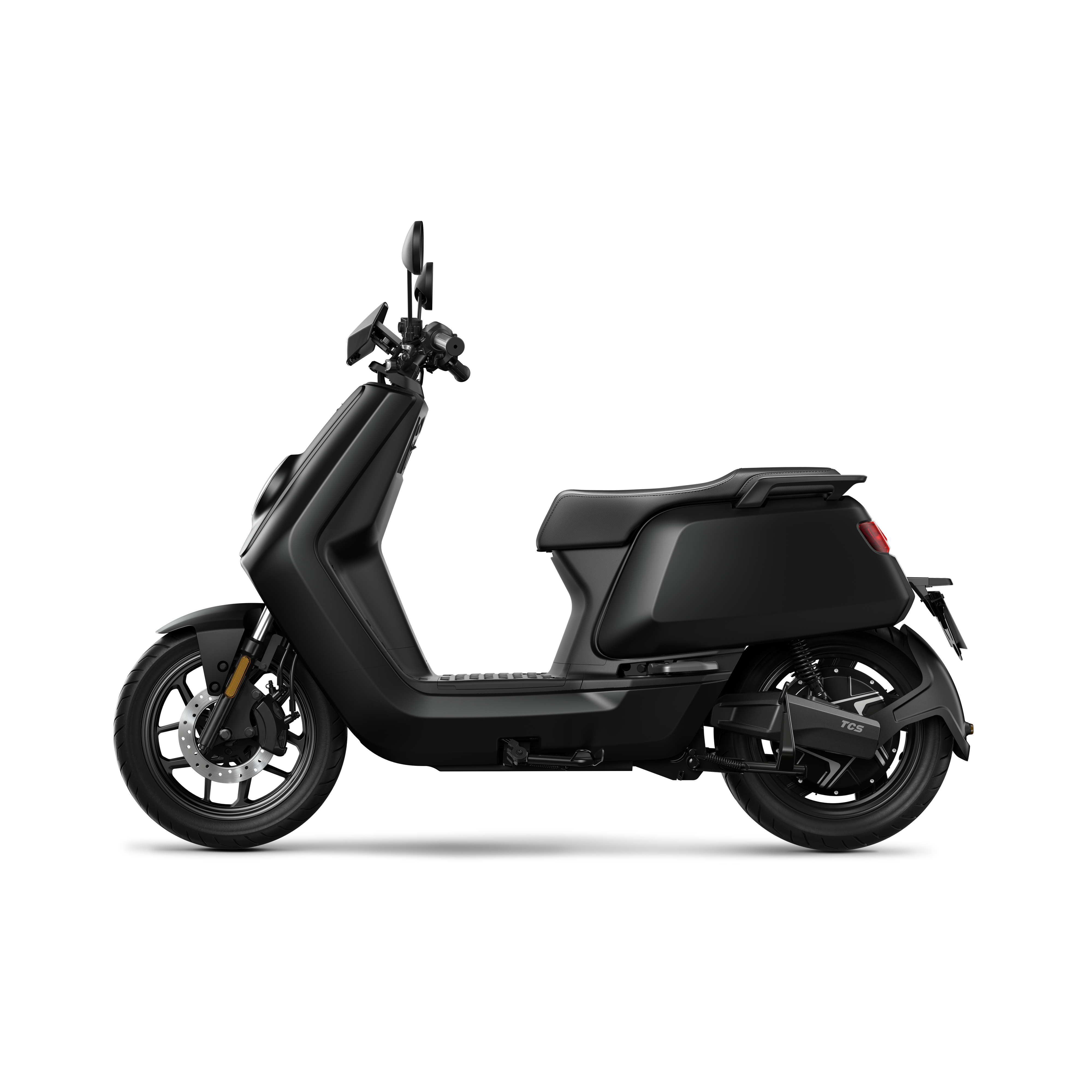 NIU NQi Sport MY26 Noir Mat – vue de profil gauche