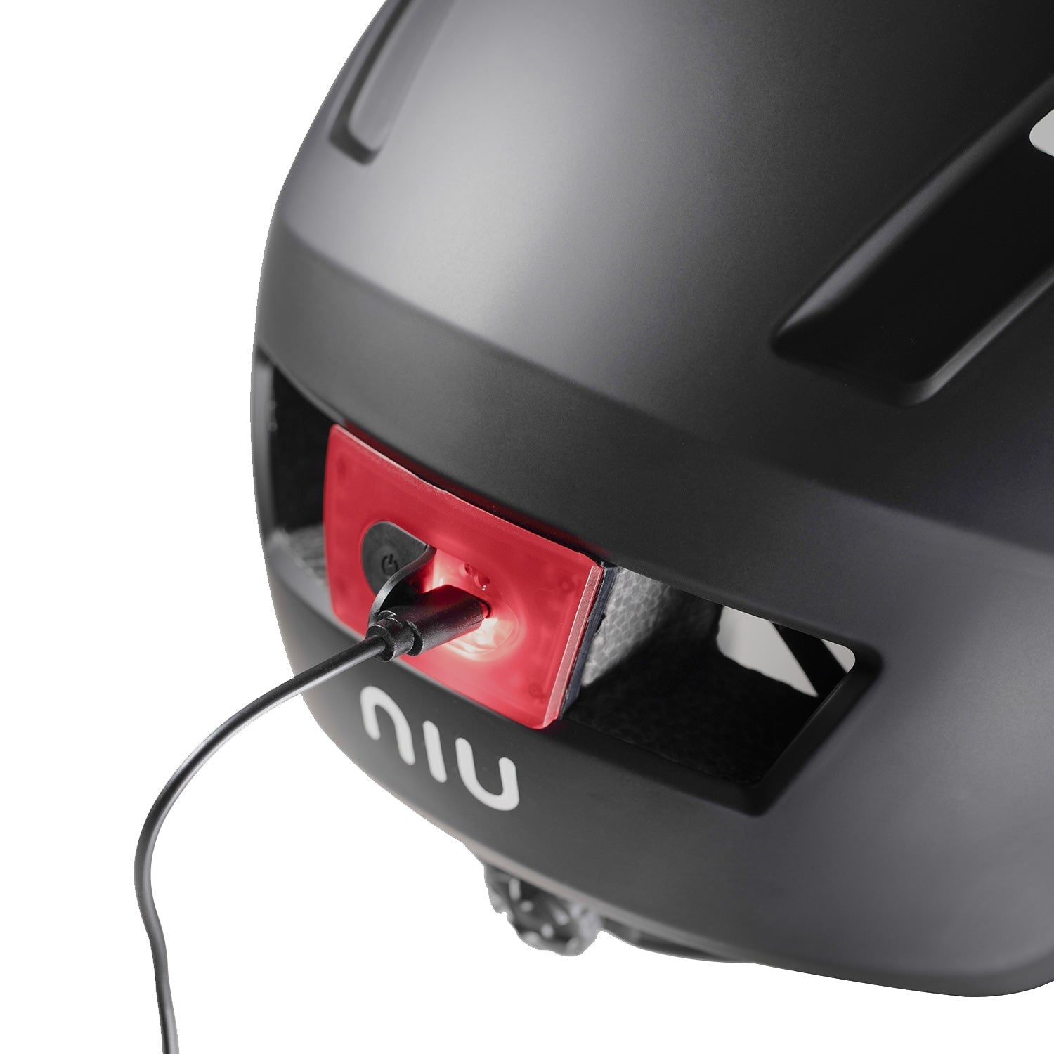 Casque NIU pour trottinette électrique avec éclairage LED